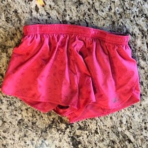 Mizuno Pink Running Shorts Size Small EUC